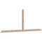Ekena Millwork Portland Smooth Timber Gable Bracket, Douglas Fir, 108"W x 40"H x 1 1/2"D x 3 1/2"F, 9/12 Pitch GBW108X40X0204POR00SDF - alternate 3